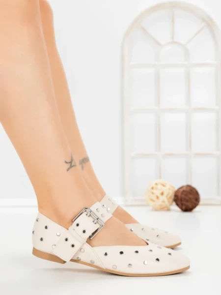Balerini Dama PS888-18 BEIGE | CINK ME