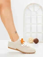 Pantofi Sport Dama L-523 BEIGE | CINK ME