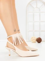 Pantofi Stiletto GH5-20 BEIGE | CINK ME