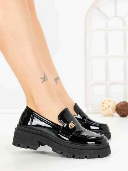 Pantofi Casual Dama 8808 BLACK | L.DAY