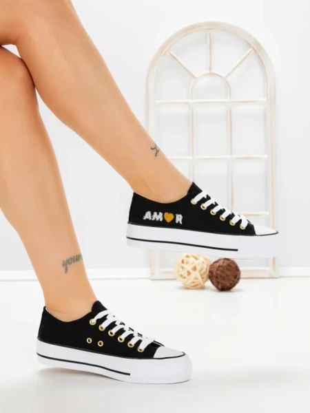 Tenisi Dama 309-9 BLACK | ABLOOM