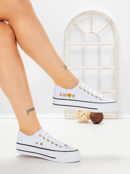 Tenisi Dama 309-9 WHITE | ABLOOM