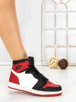 Pantofi Sport Dama CT2020C15-2 NEGRO-ROSO-BLANCO | STEPS HIGHER