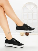 Pantofi Sport Dama AD-5240 BLACK-WHITE | BUONAROTTI