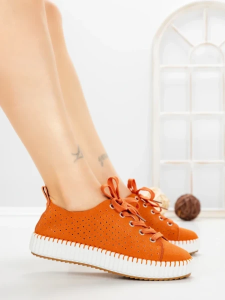 Pantofi Sport Dama AD-5240 ORANGE | BUONAROTTI