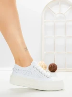 Pantofi Sport Dama CD-5047 WHITE | BUONAROTTI
