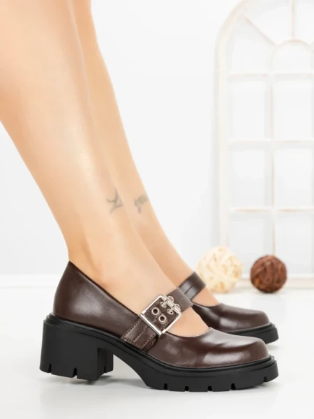 Pantofi Casual Dama 8251 BROWN | CM