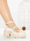 Pantofi Casual Dama 8252 BEIGE | CM