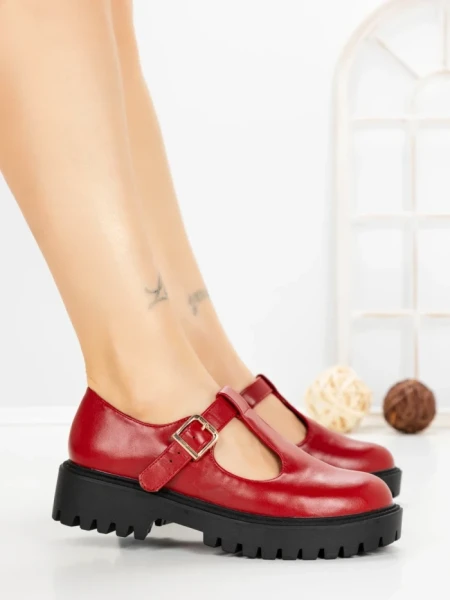 Pantofi Casual Dama 77-571 WINE | CM