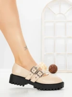 Pantofi Casual Dama 77-572 BEIGE | CM