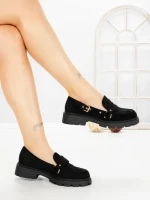 Pantofi Casual Dama 77-649 BLACK | CM