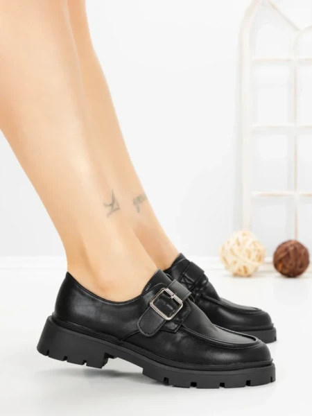Pantofi Casual Dama 77-653 BLACK | CM