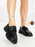 Pantofi Casual Dama 77-653 BLACK | CM