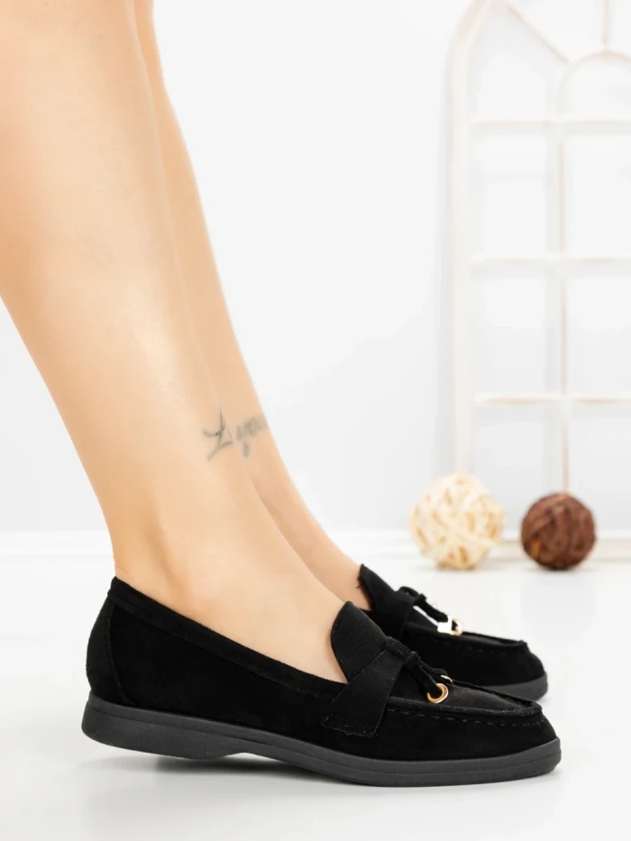 Pantofi Casual Dama 77-520 BLACK | CM