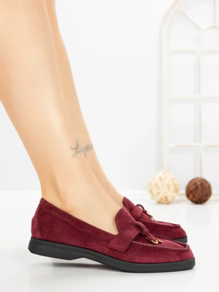 Pantofi Casual Dama 77-520 WINE | CM