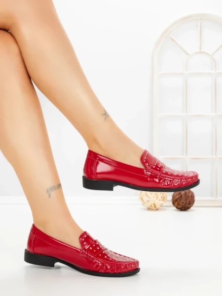 Pantofi Casual Dama 8256 RED | CM