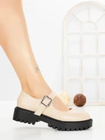 Pantofi Casual Dama 77-573 BEIGE | CM