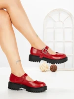 Pantofi Casual Dama 77-573 WINE | CM