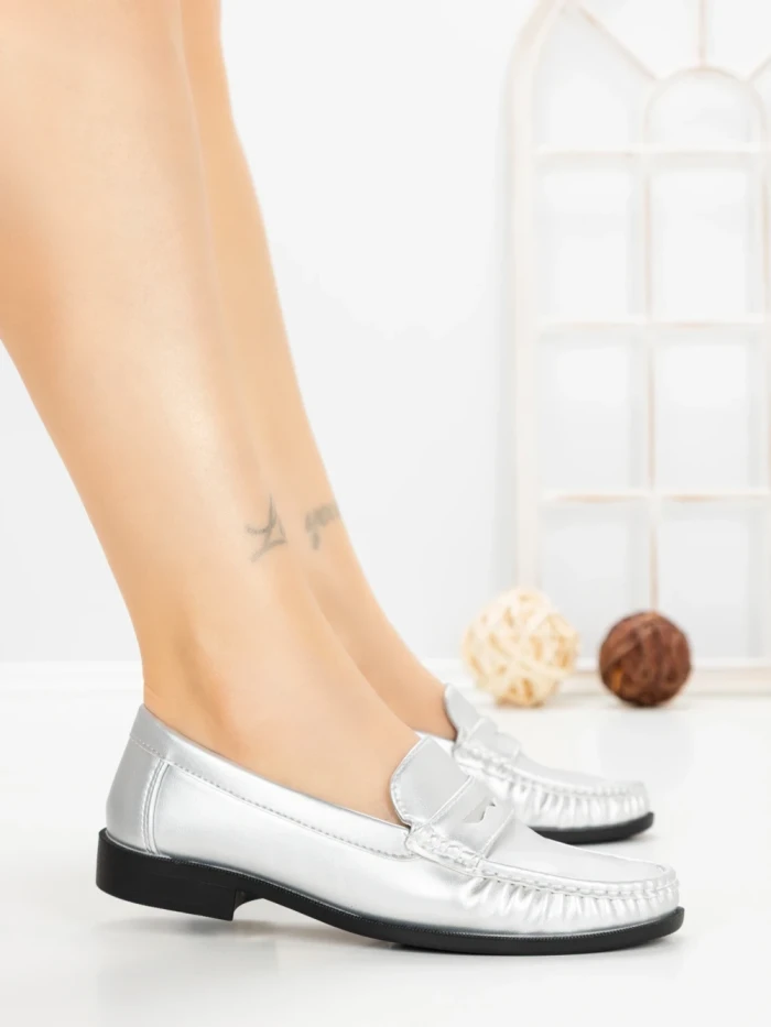 Pantofi Casual Dama 8254 SILVER | CM