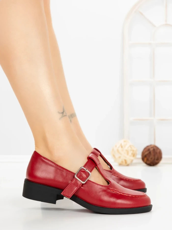 Pantofi Casual Dama 8231 BURGUNDY | CM