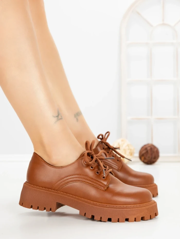Pantofi Casual Dama PP-9 CAMEL | EMAS