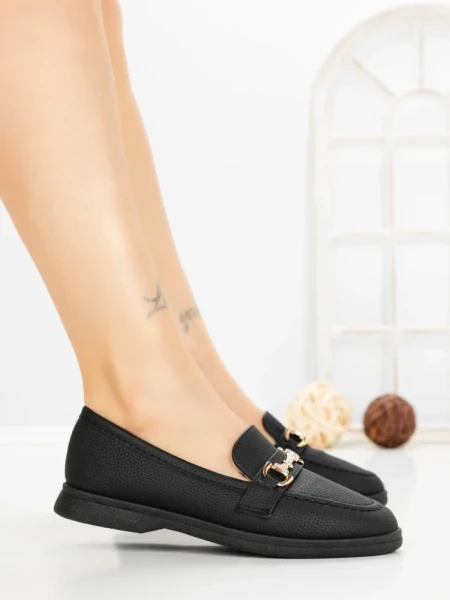 Pantofi Casual Dama EE-21 BLACK | EMAS