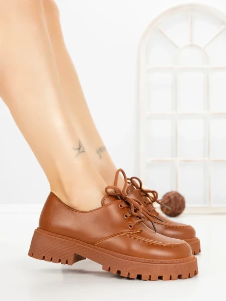 Pantofi Casual Dama PP-8 CAMEL | EMAS