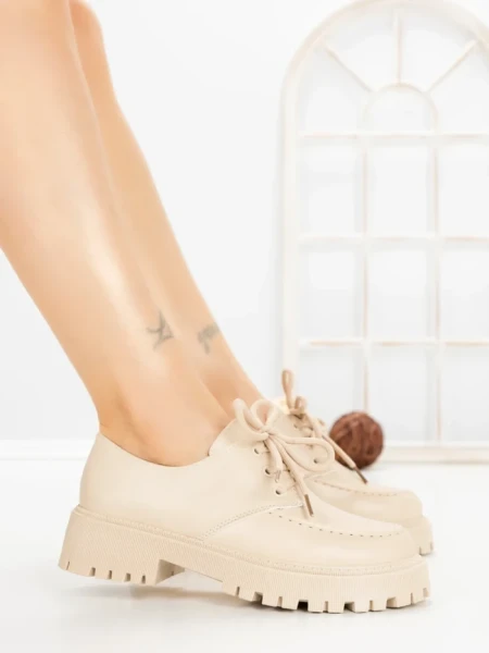 Pantofi Casual Dama PP-8 BEIGE | EMAS