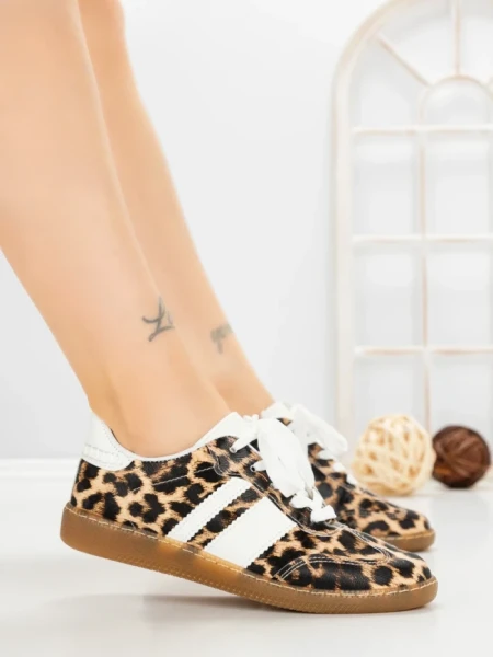 Pantofi Sport Dama LA-80 LEOPARD | ANDERINA