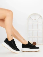 Sneakers Dama 24009 BLACK | GOWIN