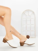 Pantofi Casual Dama Z8802 WHITE | VIVIRICH