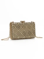 Geanta Plic 6BZ75 Auriu Deschis | Mei » Reina.Ro