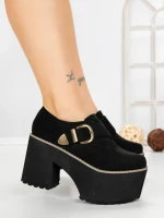Pantofi Casual Dama 8601N NEGRO | STEPS HIGHER