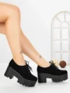 Pantofi Casual Dama 8651N NEGRO | STEPS HIGHER