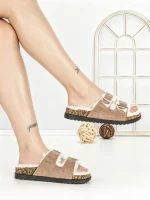 Papuci Dama cu Talpa Joasa WSL-200 KHAKI | STEPHAN