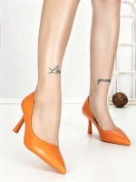 Pantofi Stiletto G60-6 ORANGE | FESTISIMO