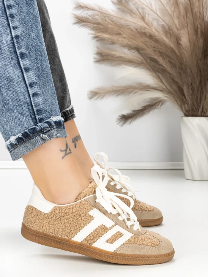 Sneakers Dama 25809 KHAKI | GIVANA
