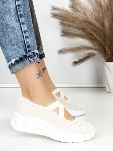 Pantofi Sport Dama TT-90 BEIGE | EMAS