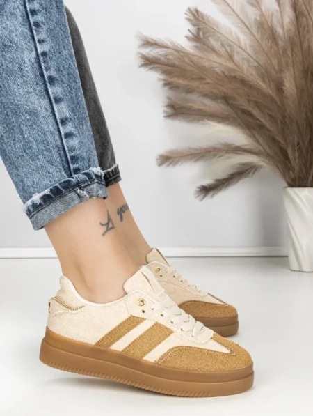 Sneakers Dama XX-83 CAMEL | EMAS