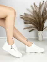 Sneakers Dama BK-56-4 ALL WHITE | ABLOOM