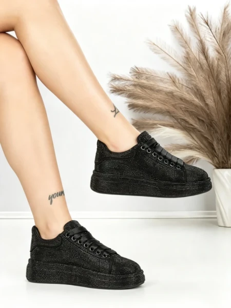 Sneakers Dama 6WL1 ALL BLACK | MEI