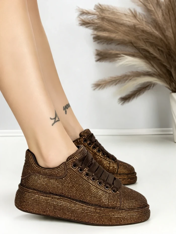 Sneakers Dama 6WL1 BROWN | MEI