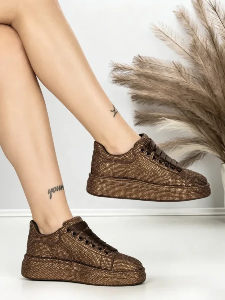 Sneakers Dama 6WL1 BROWN | MEI