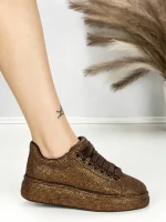 Sneakers Dama 6WL1 BROWN | MEI