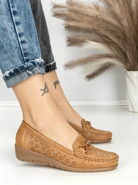 Pantofi Casual Dama JM728 CAMEL | ANNALISE