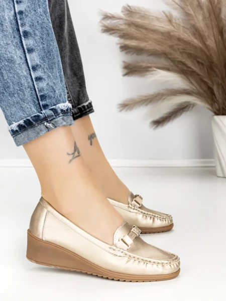 Pantofi Casual Dama JM077 ORO | ANNALISE