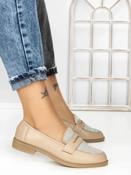 Pantofi Casual Dama HS8336-1 KHAKI | ABLOOM