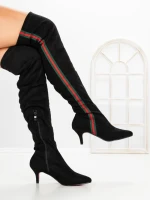 Cizme Dama cu Toc JM2136E NEGRO | ANNALISE