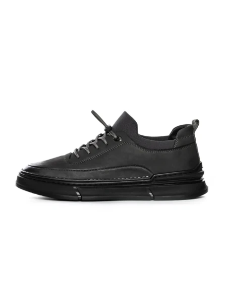 Pantofi Casual Barbati din piele naturala F695 GREY | ADVANCER