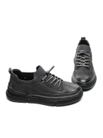 Pantofi Casual Barbati din piele naturala F695 GREY | ADVANCER
